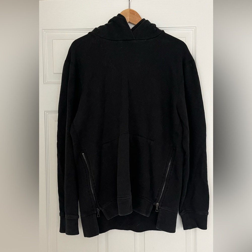 John Elliott Hooded Villian Hoodie - Black